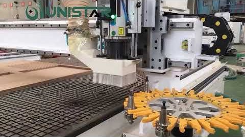 Unistar wood cnc router ✨✨✨#cnc #cncrouter #cncmachining