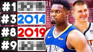 Ranking EVERY NBA Draft Class Of The 2010s...