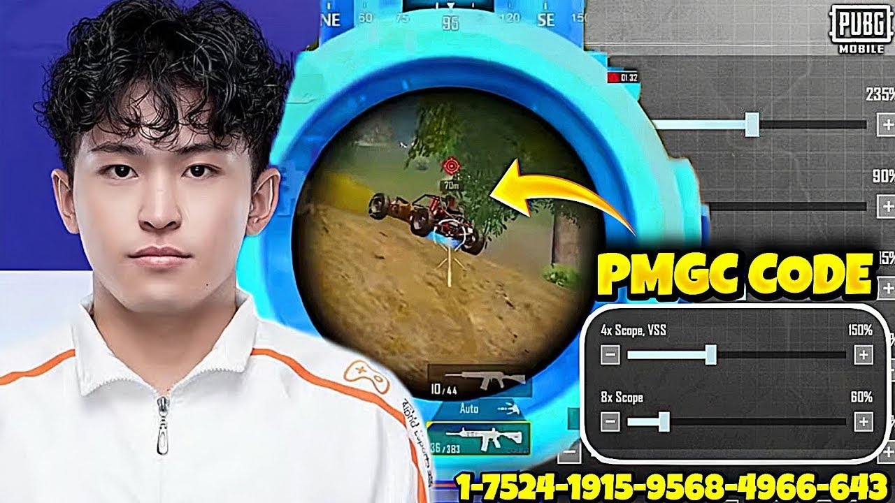 APG TOP😱 PMGC SENSITIVITY NEW CODE🎯100% WORKS Copy Fast🚨
