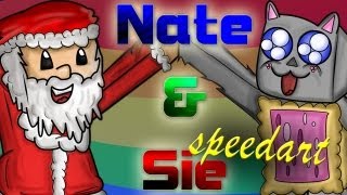 Minecraft Nate And Sie (Speedart)