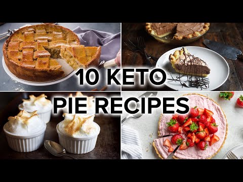 10 Keto Pie Recipes Sweet  Savory