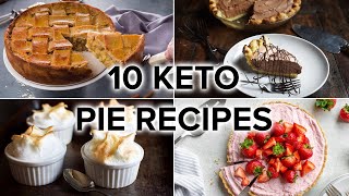 10 Keto Pie Recipes [Sweet & Savory]