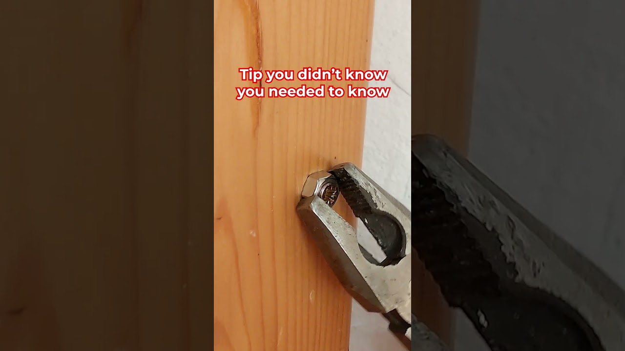 Trick You Didn't Know, You NEED to Know! #diy #woodworking #shorts