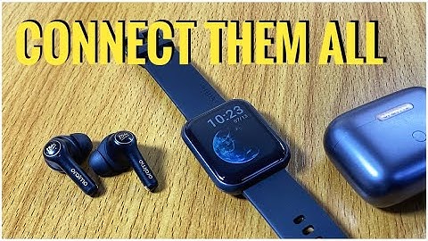 How to pair earbuds and smartwatch through bluetooth | Pair Oraimo Watch and Freepods To Phone