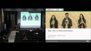 Say Yes To More Economics - Economics At Work, University of Michigan