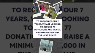 Can You Help Us Reach Our 7 Day Goal?