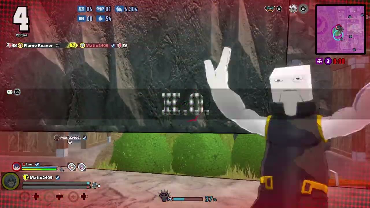 La batalla entre invisibles!!