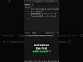 Find First Non-Repeating Character in Python 🔍 #shorts #python #pythonprogramming #kodyshorts