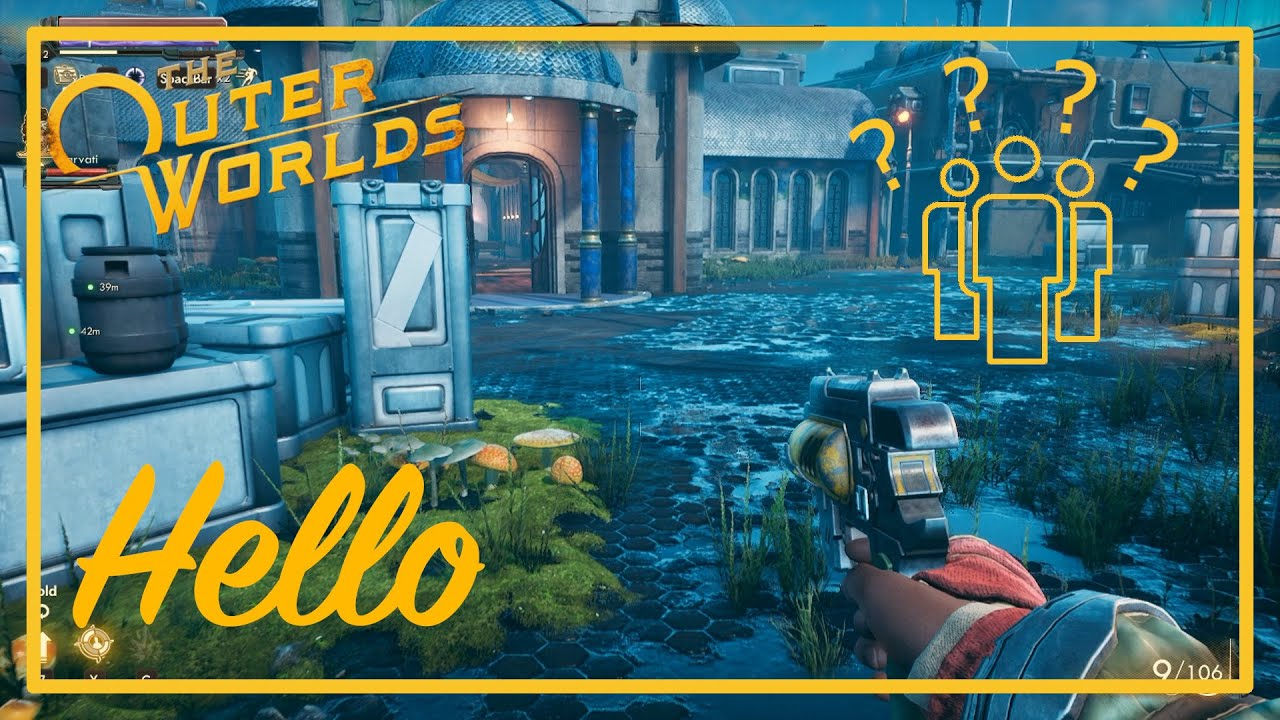 The Outer Worlds - Episode 2 : The Empty Town of Edgewater - YouTube