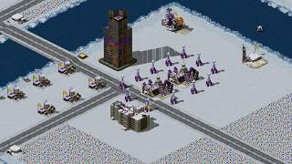 Red Alert 2 | Yuri's Revenge | 7 vs 1 | He Who Dare Win Snow New Map Extra Hard AI