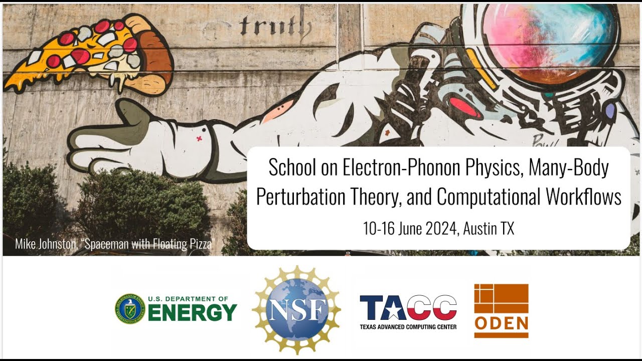 Many-body theory of electron-phonon interactions - Feliciano Giustino