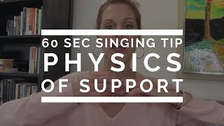 60 Second Singing Tip: Physics of Support | Arden Kaywin Vocal Studio