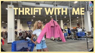 THRIFT WITH ME:) dream transitional capsule wardrobe Haul 