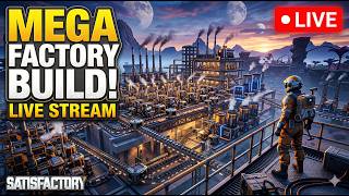 Upgrading My Factory LIVE in Satisfactory 🚀 | Automation Madness