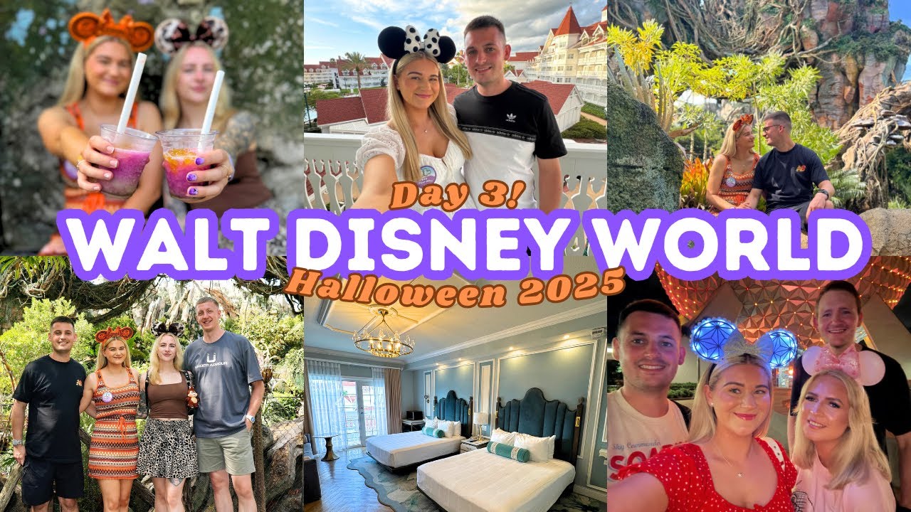 WALT DISNEY WORLD 🏰 День 3 ✈️ — Animal Kingdom, Grand Floridian и Epcot Deluxe Hours • Сентябрь 2...