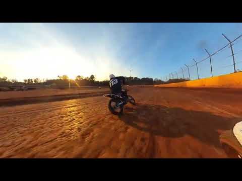 Josh and Pops chase vid Harris Speedway