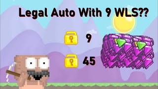 How to do LEGAL Auto Farm With only 9WLS!