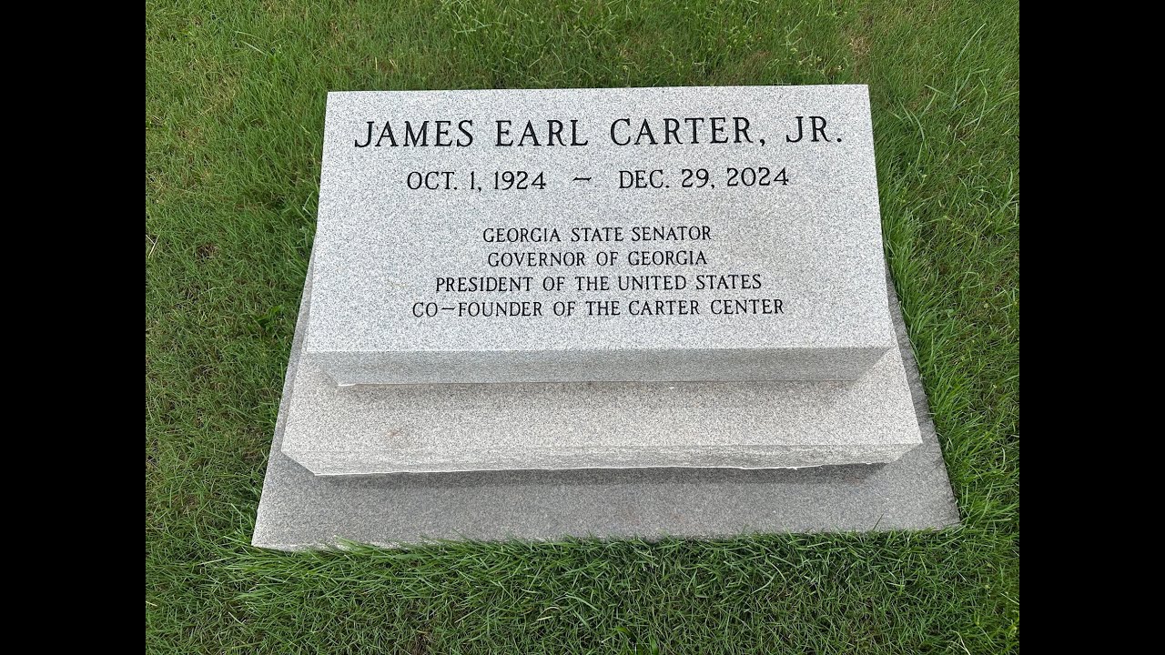 Grave Hunter in Plains, Georgia: Gravesites of Jimmy and Rosalynn Carter, and More - Aug. 8, 2025
