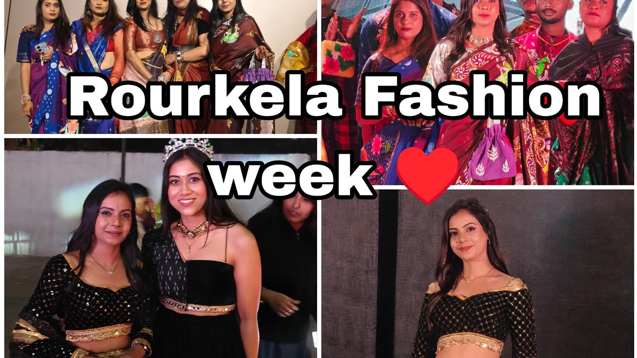 Rourkela Fashion week / Runway model / Ramp walk/ Lakme perfossional makeup/ Rourkela vlog /