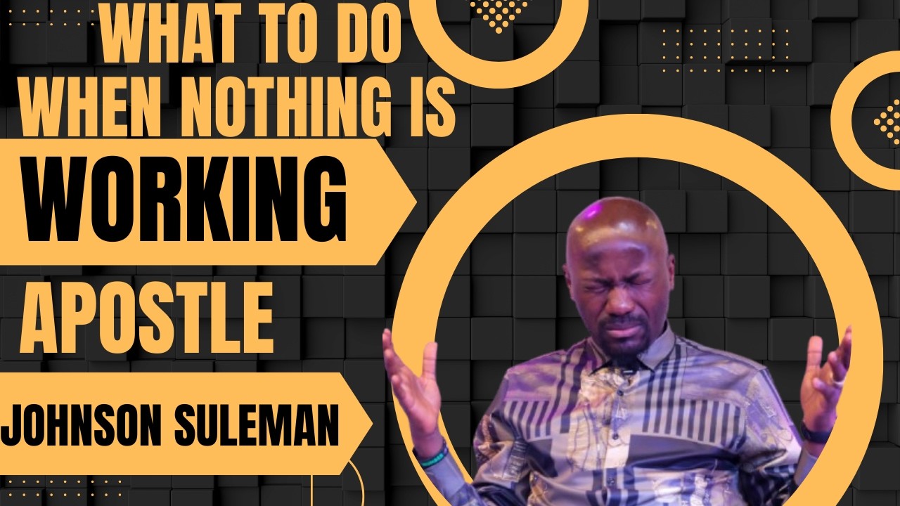 «Преодолейте свой дефицитный образ мышления» (Апостол Джонсон Сулеман)