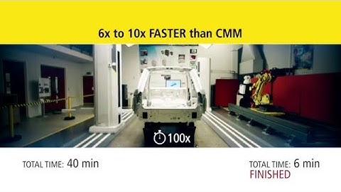 Nikon Metrology Laser Radar Shop Floor CMM