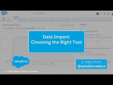 Data Import: Choosing the Right Tool | Salesforce * UPDATED VIDEO LINK IN DESCRIPTION - Data Import: Choosing the Right Tool | Salesforce * UPDATED VIDEO LINK IN DESCRIPTION