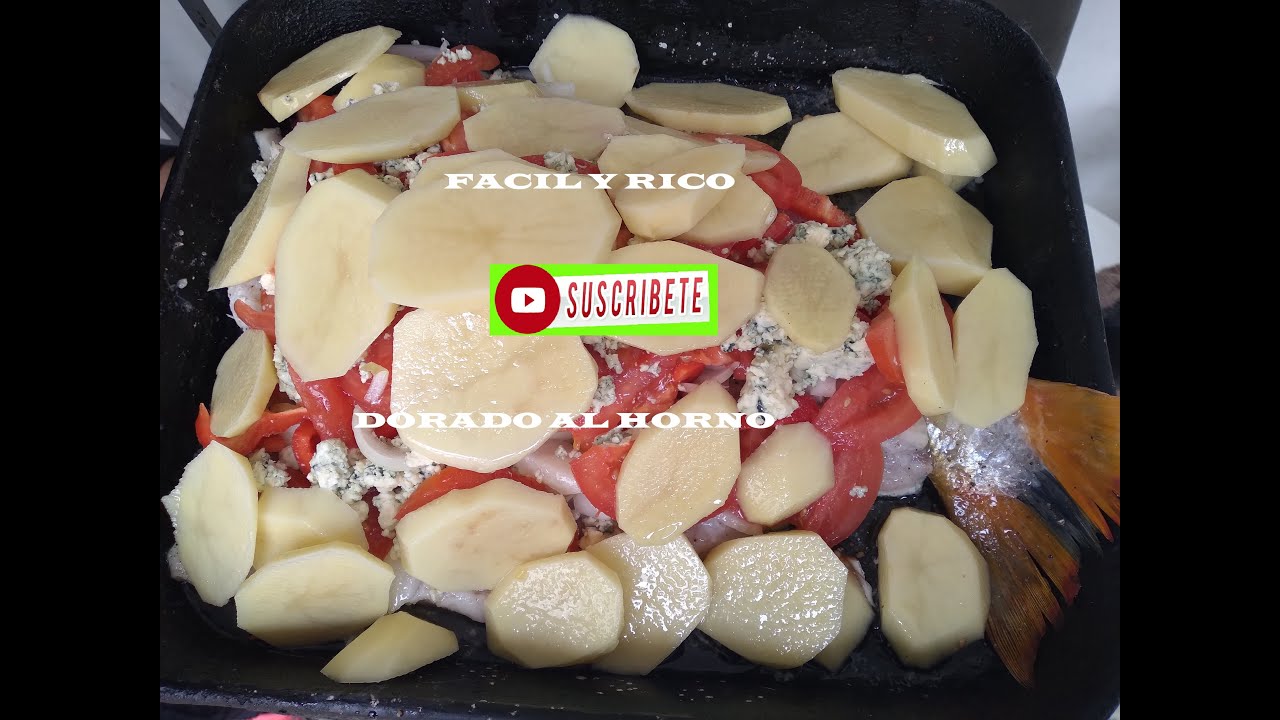 DORADO AL HORNO EN 10 MINUTOS