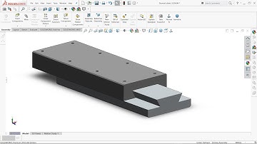DOVETAIL SLIDES  (TIME LAPSE) | Industrial design ||SolidWorks| |Mechanical |@DesignWithAjay