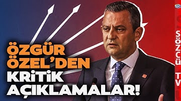 Özgür Özel CHP Grup Toplantısında Konuşuyor! Devlet Bahçeli, Demirtaş, İBB İddianamesi