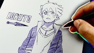 Pen Anime Sketching Art #71: Step-by-Step Tutorial — Steemit