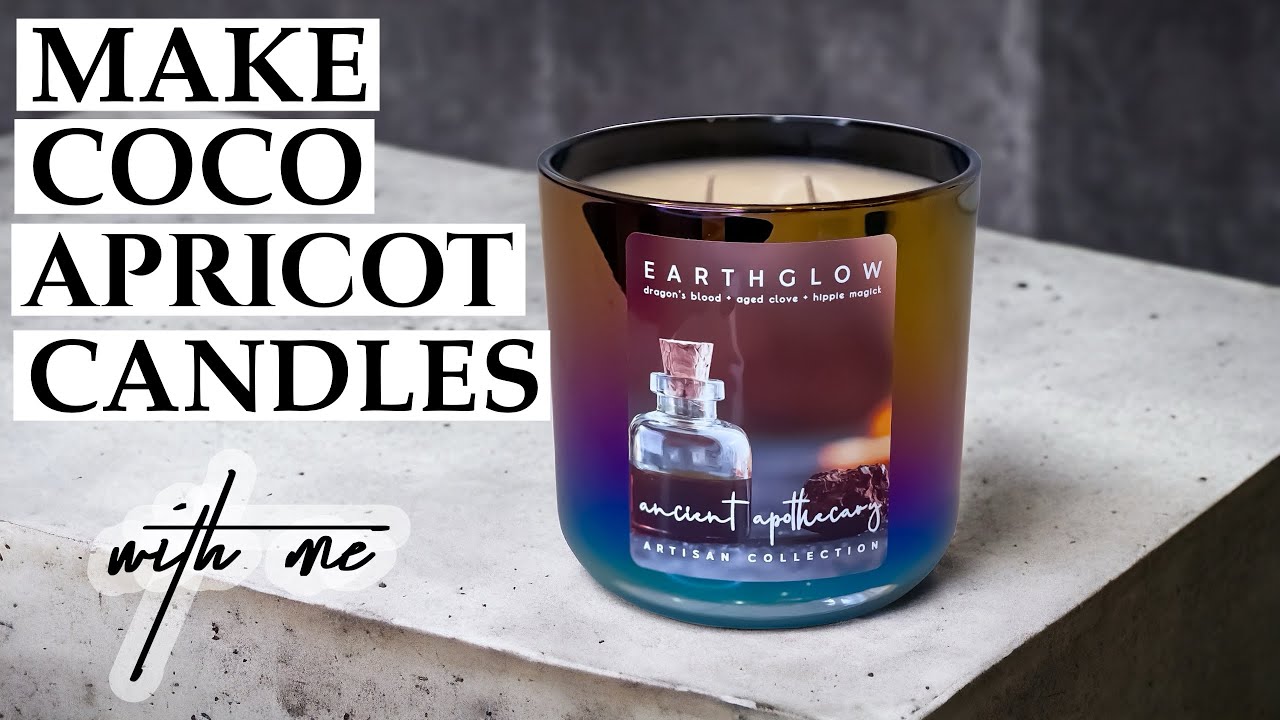 Сделайте XL-свечи Coco Apricot вместе со мной | *новый любимый воск??*