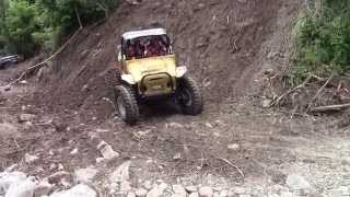 Toyota Delta Mustard roll over monghidoro 29/06/14