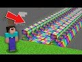 Minecraft NOOB vs PRO: WHERE DOES THIS SECRET RAINBOW BRIDGE LEAD IN VILLAGE Challenge 100% trolling