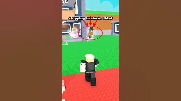 Stopping brainrot thief in Steal A Brainrot #stealabrainrot #brainrot #roblox
