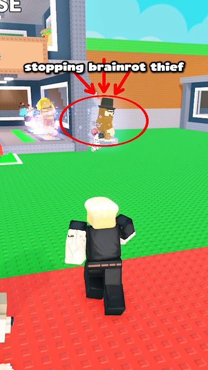 Stopping brainrot thief in Steal A Brainrot #stealabrainrot #brainrot #roblox