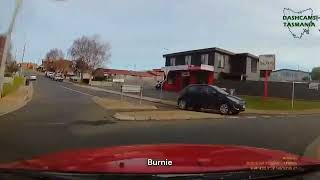 Burnie, Tasmania Roundabout Fail