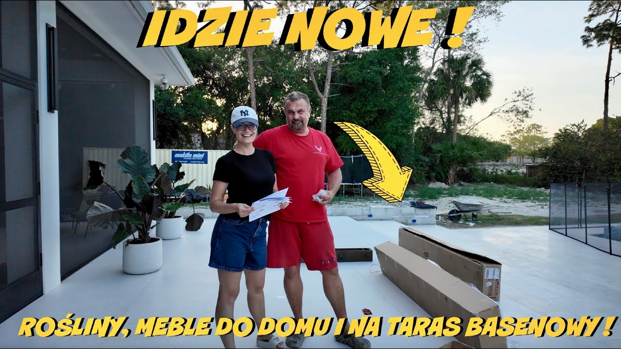 IDZIE NOWE: ROŚLINY, MEBLE DO DOMU I NA TARAS BASENOWY!