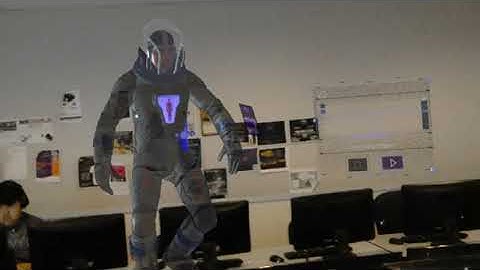 HoloLens Astronaut With Dictation Recognizer