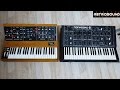 Moog Minimoog vs. ПОЛИВОКС синтезатор Polivoks Synthesizer - sound battle