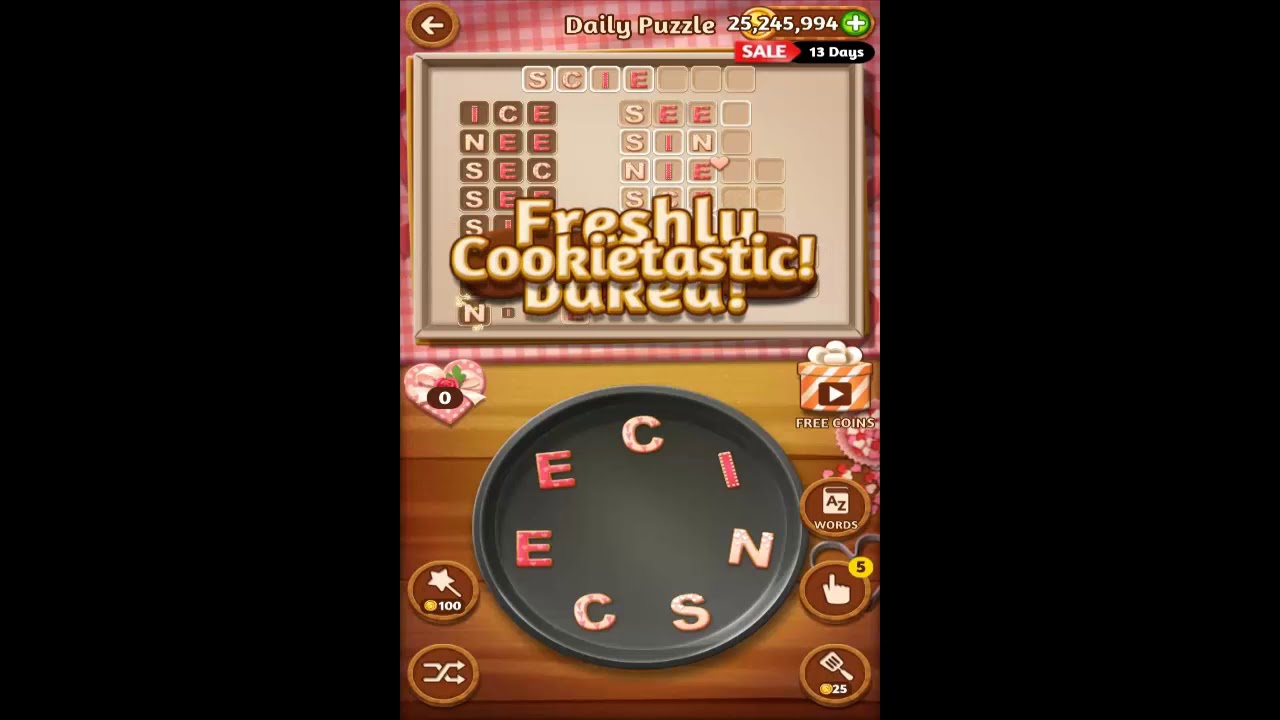 Word Cookies Daily Puzzle February 1 2020 Answers YouTube