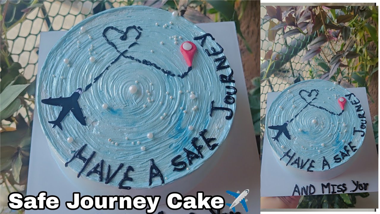 ✈️Happy Journey Cake✈️India To Qatar✈️Journey Cake 
