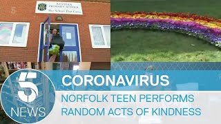 Norfolk teen performs random acts of kindness in community | 5 News