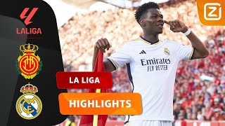 WAT EEN HEERLIJKE KNAL VAN TCHOUAMÉNI!!💥🤩 | Mallorca vs Real Madrid | La Liga 23/24 | Samenvatting