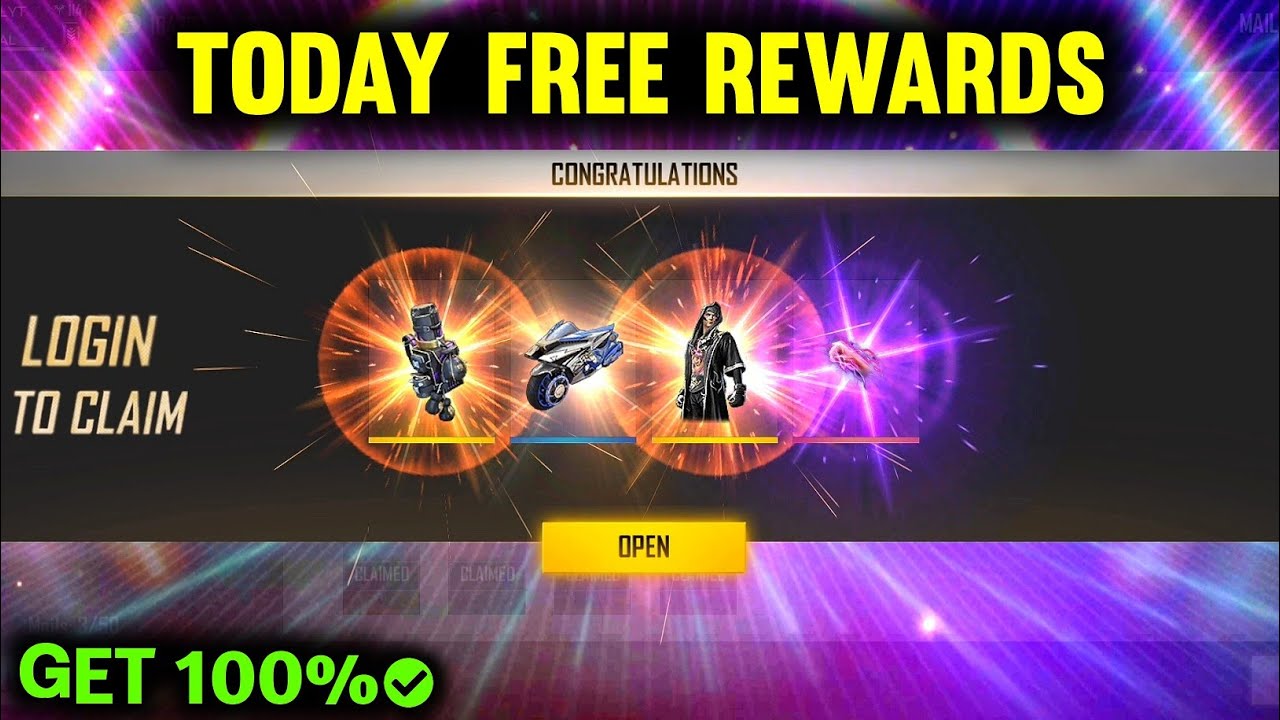 TODAY ALL REWARDS IN KO NIGHT EVENT | TODAY FREE REWARDS IN FREE FIRE