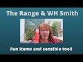 The Range mini haul, plus WH Smith sale