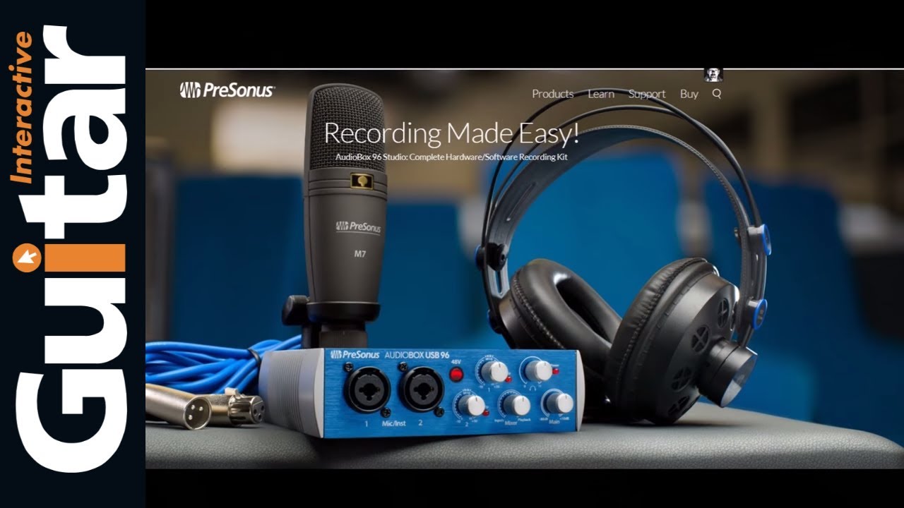 PreSonus AudioBox USB 96 | Review - YouTube