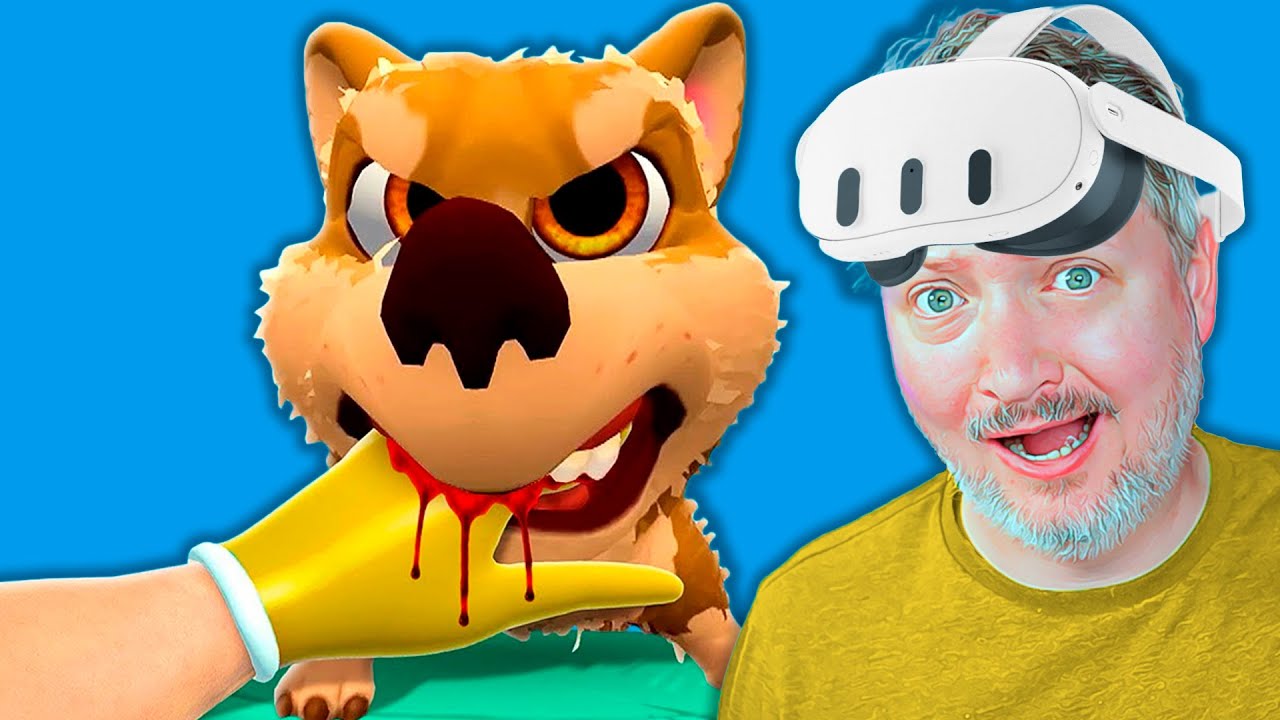 Jeg Åbnede En Dyrlæge i VR...