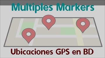 Multiples Markers en mapa. Kotlin, Volley  Php