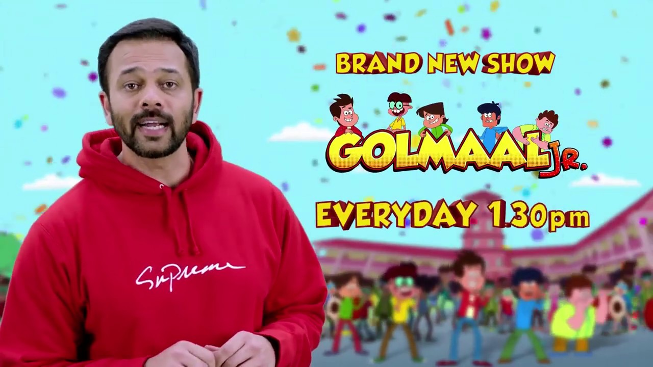 Golmaal Jr  New Show  Everyday at 130PM only on Sonic  Sonic  Reliance Animation