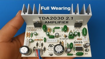 2030 2.1 Amplifier Full Wiring & Testing | Complete Home Theater Connection Guide